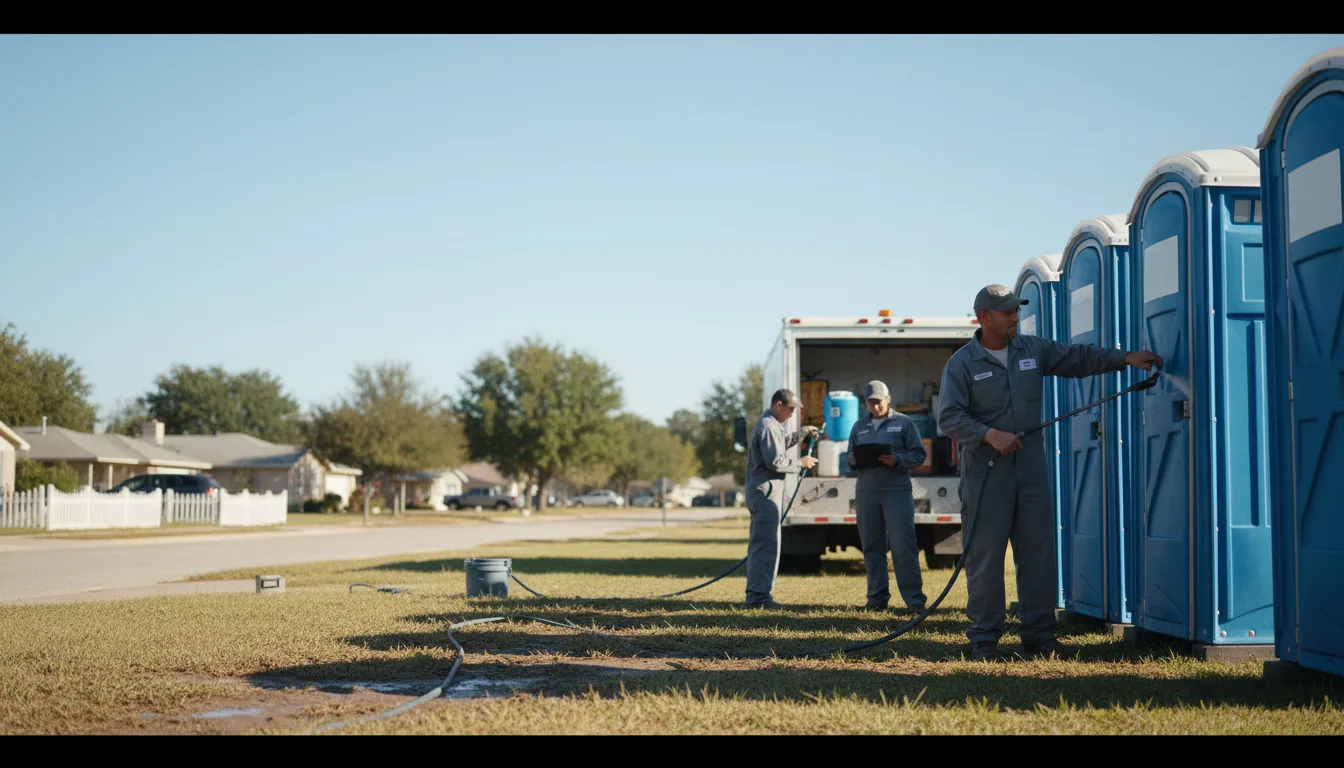 Long-Term Portable Toilet Rental in Odin, IL near me